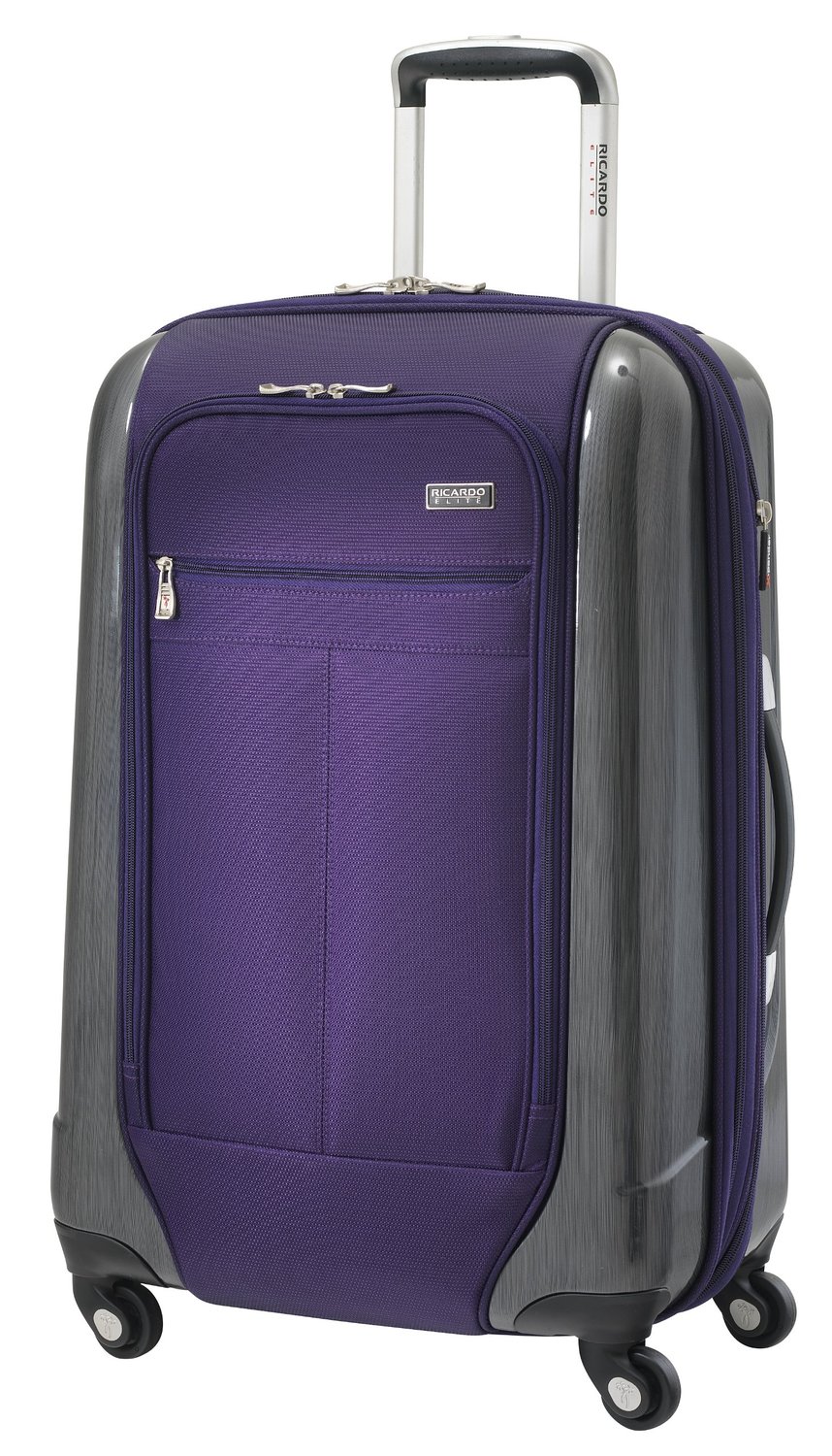 Ricardo Beverly Hills Luggage Crystal City 24 Inch Expandable Spinner Upright Suitcase