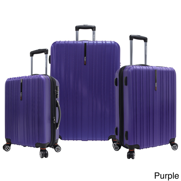 Traveler’s Choice Tasmania Three-Piece Luggage Set