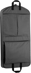 WallyBags Extra Capacity Garment Bag for Suits with Pockets