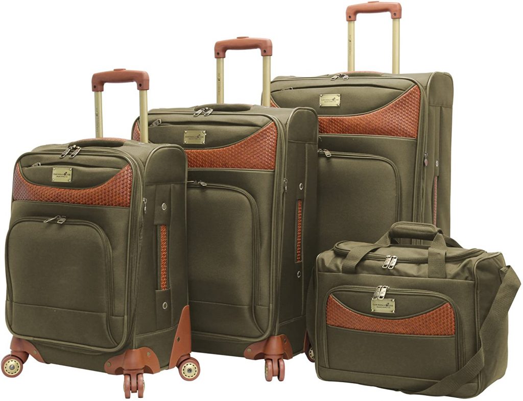 Caribbean Joe Castaway 4-Piece Best Spinner Luggage